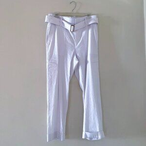 VINCE Capri Pants With Belt